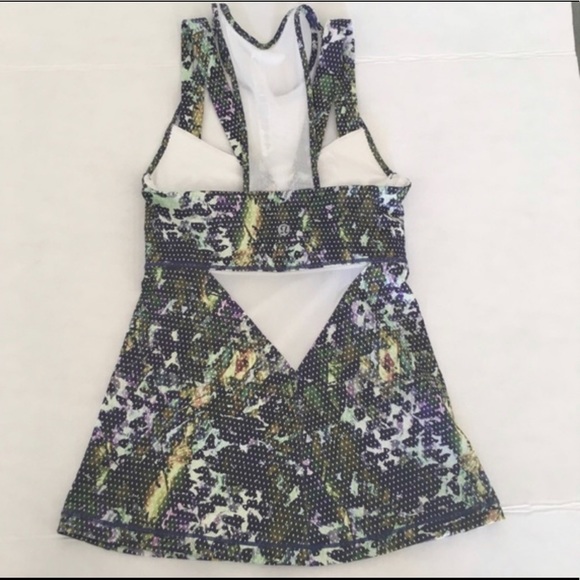 Lululemon mesh tank with built in bra! - Picture 3 of 7